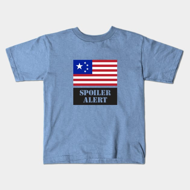 It's not a Conspiracy Theory, it's a Spoiler Alert. Kids T-Shirt by DDGraphits